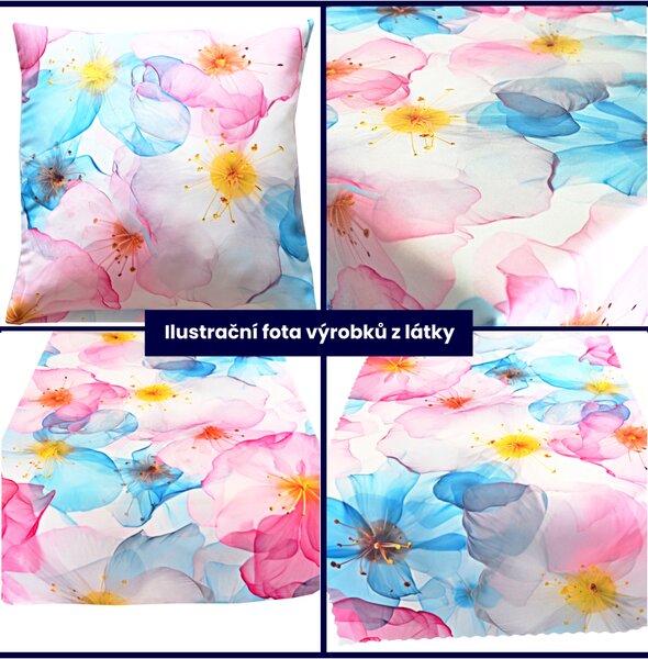 Dekorační látka SOFT 22823-1001 bez obšití 150