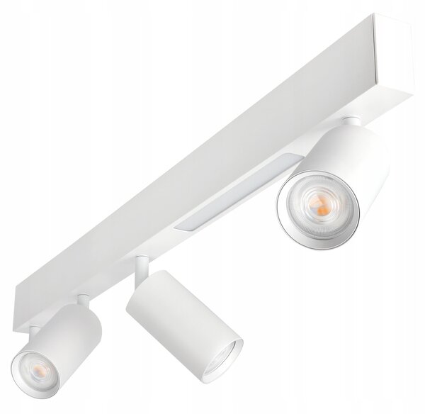 Přisazené bodové svítidlo GU10 9 W, 4 spoty, bílé