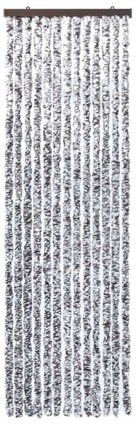 Závěs proti hmyzu hnědý a béžový 56 x 185 cm Chenille 284276