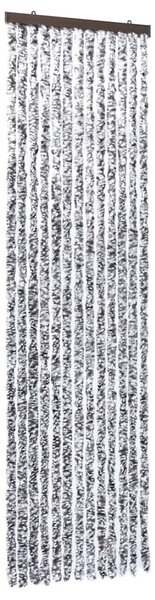 Závěs proti hmyzu hnědý a béžový 56 x 185 cm Chenille 284276