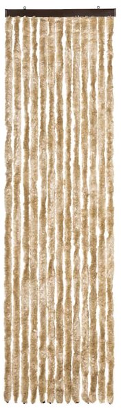 Závěs proti hmyzu béžový 56 x 200 cm Chenille 315135