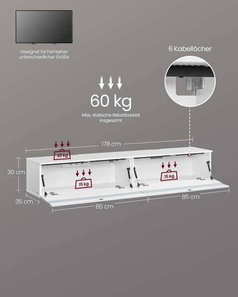 Stolek pod TV LTV138W03