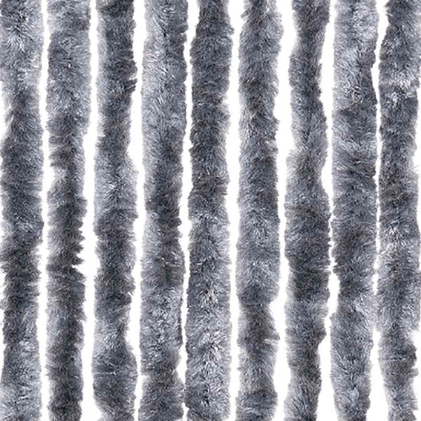 Závěs proti hmyzu stříbrný 56 x 185 cm Chenille 284285