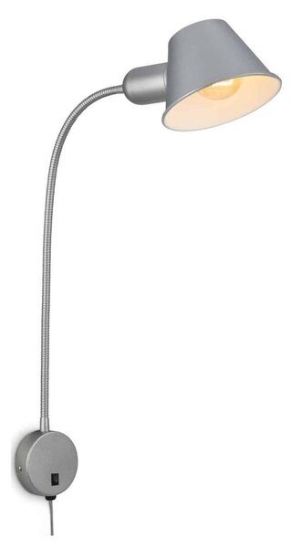 Briloner 2089-014 - Flexibilní nástěnná lampa BRELLO 1xE27/10W/230V matný chrom