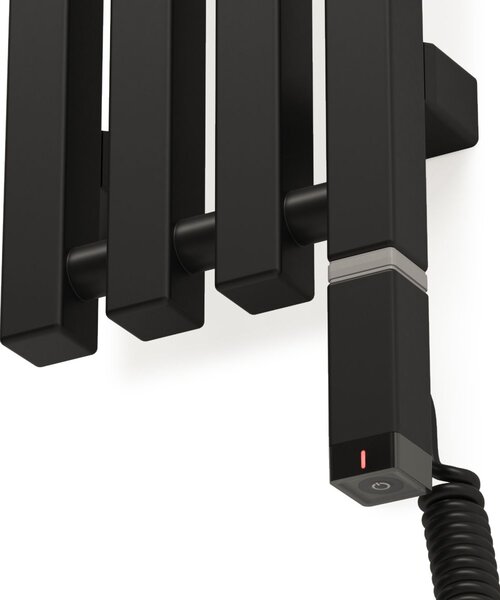 Oltens Stang (s) elektrický radiátor 180x18 cm černá mat 55125300