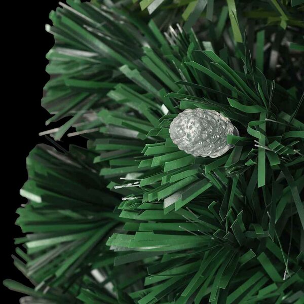 Předem osvětlený vánoční stromek se stojanem a LED 150 cm optické vlákno 284301