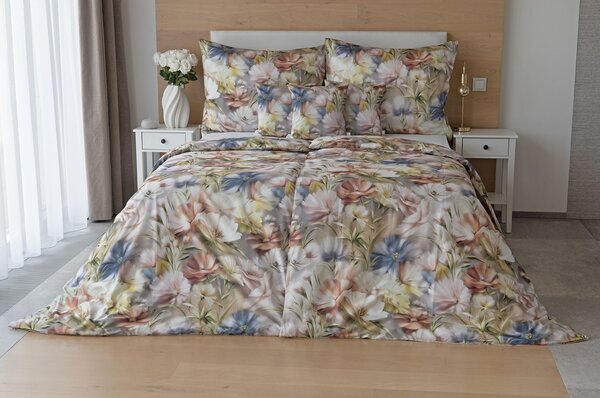 Povlečení Tillie Mako satén DUO SET 2x 140/200, 2x 70/90