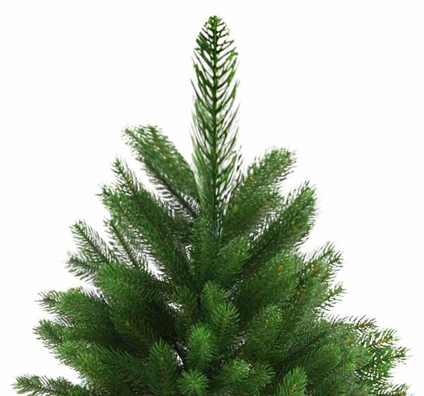 Umělý vánoční stromek s realistickým jehličím 240 cm zelený 284329