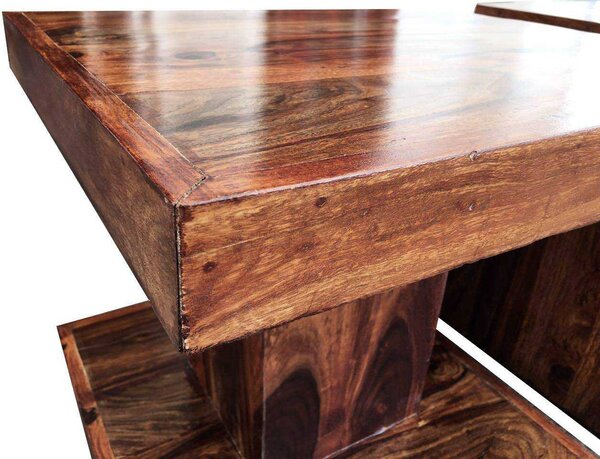 SOB Nábytek - Designový konferenční stolek Romeo z masivního palisandru - F0SK4483Z