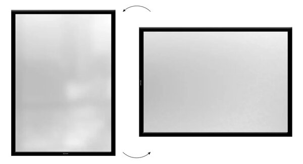 Plakátový rám A1 OWZ – černý, zacvakávací, FRAME_A1BK