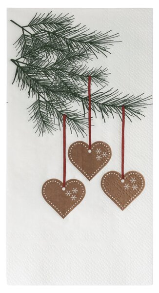 Storefactory Scandinavia Papírové ubrousky Christmas Gingerbread SF655