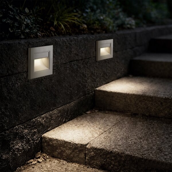Brilagi - LED Schodišťové svítidlo STEP LIGHT LED/1,5W/230V IP44 bílá