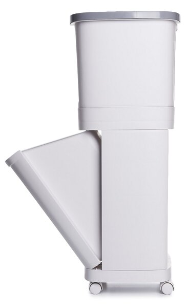 4Home Univerzální úložné koše na kolečkách HANDY, 2 patra