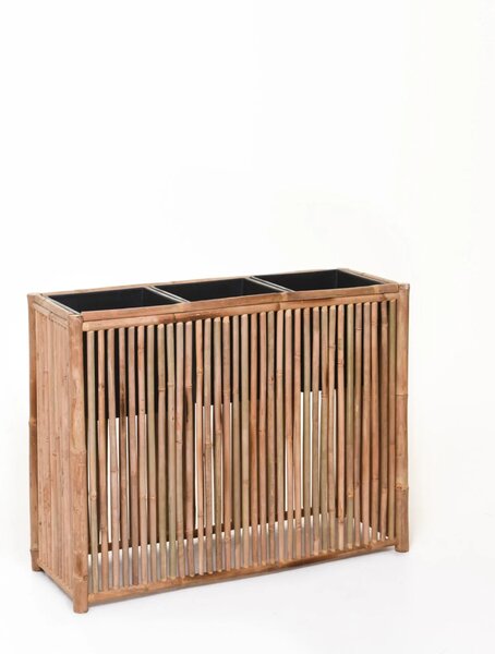 Interiérový květináč ELEMENTO, bambus, šířka 97 cm, natur