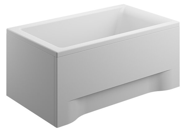 Polimat Akrylátová obdélníková vana Capri 100x70 (120x70) Barva: Bílá, Rozměry (cm): 100x70