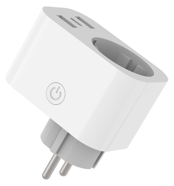 Chytrá Wi-Fi zásuvka TUYA s USB nabíjením