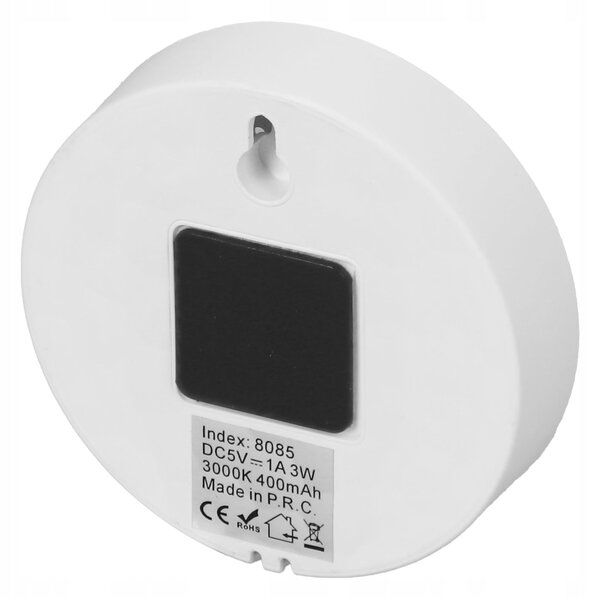 LED noční lampička, s bezdrátovým nabíjením
