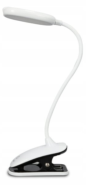 LED stolní lampa, s dotykovým ovládáním, CCT, s klipsem, 5 W, 260 lm