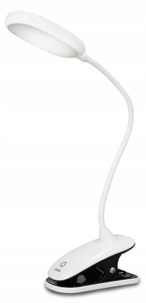 LED stolní lampa, s dotykovým ovládáním, CCT, s klipsem, 5 W, 260 lm