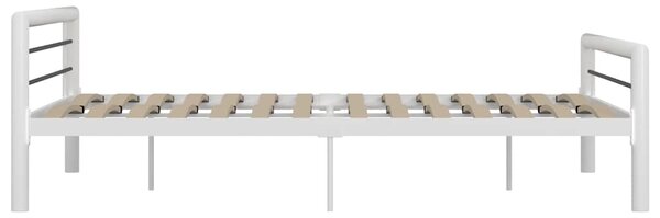 Rám postele bíločerný kov 180 x 200 cm 284549