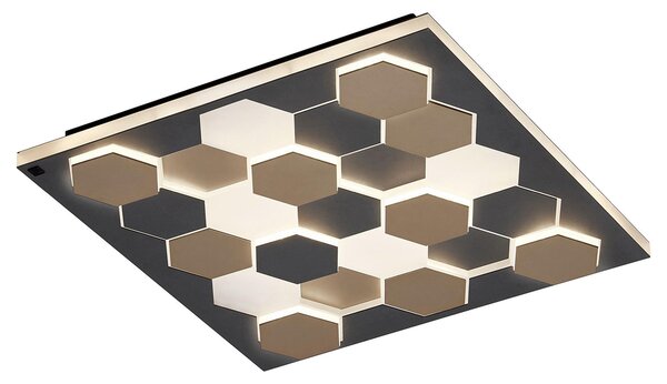 STROPNÍ LED SVÍTIDLO, 55/55/7,5 cm Cinque - Stropní svítidla