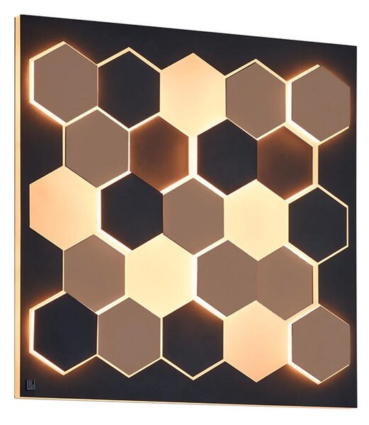 STROPNÍ LED SVÍTIDLO, 55/55/7,5 cm Cinque - Stropní svítidla