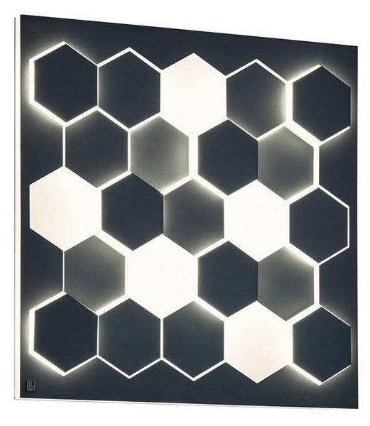 STROPNÍ LED SVÍTIDLO, 55/55/7,5 cm Cinque - Stropní svítidla