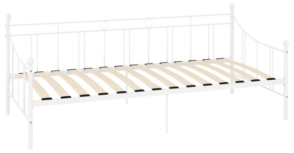 Rám denní postele bílý kov 90 x 200 cm 284668