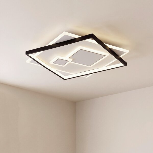 STROPNÍ LED SVÍTIDLO, 57/57/6 cm - Stropní svítidla