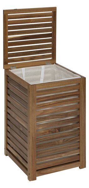 Dřevěný koš na prádlo ACACIA, 65 l