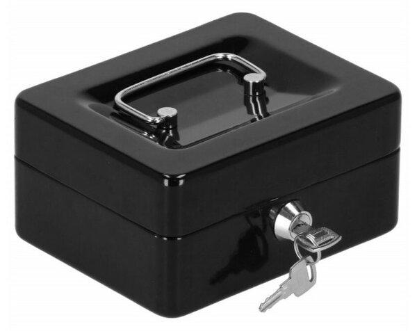 Příruční pokladna SPRINGOS CASHBOX 2 černá