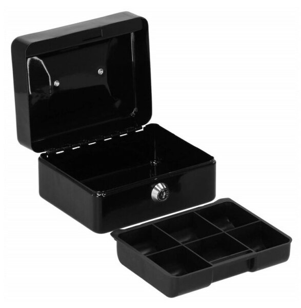 Příruční pokladna SPRINGOS CASHBOX 2 černá