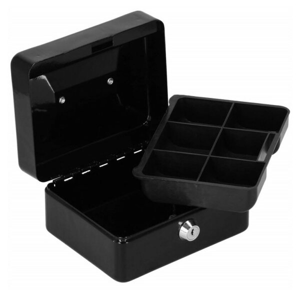 Příruční pokladna SPRINGOS CASHBOX 2 černá