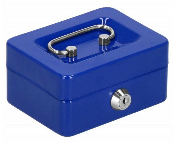 Příruční pokladna SPRINGOS CASHBOX 1 modrá