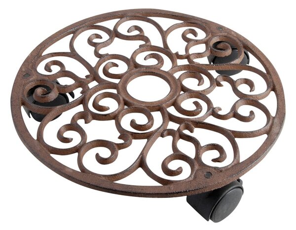 Kovový pojízdný podstavec pod květináč ø 29 cm – Esschert Design
