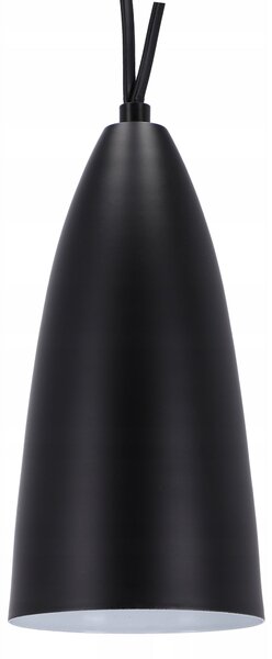 Černé závěsné svítidlo 310 BK, 3× E27