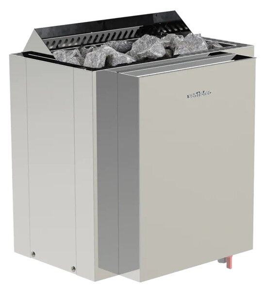 Sentiotec Viking Combi 390S, 9kW, kombinovaná saunová kamna elektrická, Steel