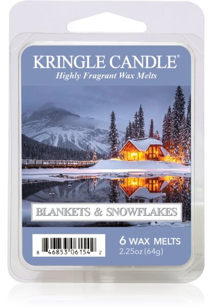Kringle Candle Blankets & Snowflakes Wax Melt DVA vonná svíčka 64 g