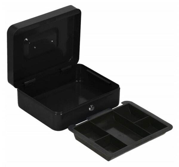 Příruční pokladna SPRINGOS CASHBOX 5 černá
