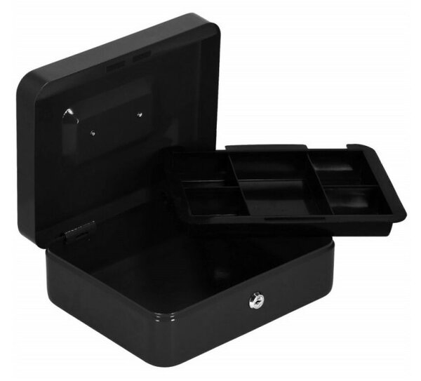 Příruční pokladna SPRINGOS CASHBOX 5 černá