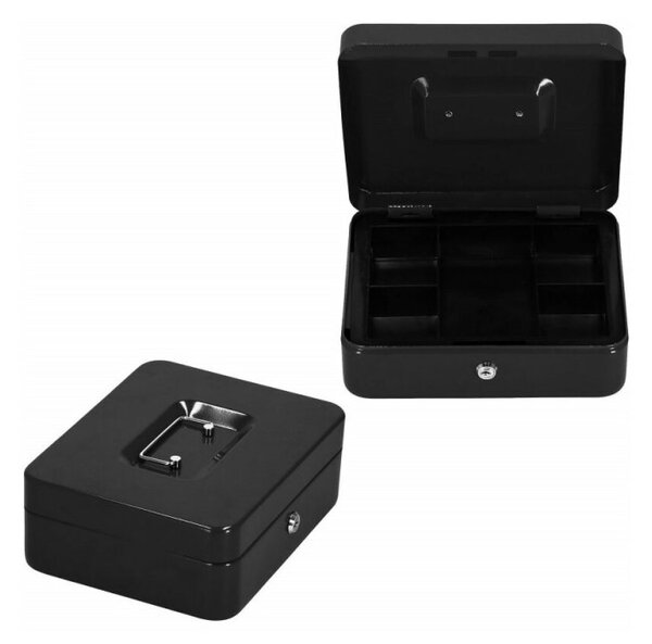Příruční pokladna SPRINGOS CASHBOX 5 černá