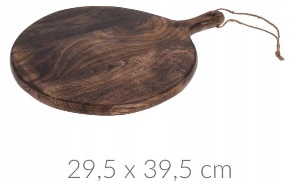 Prkénko na krájení pizzy Home Styling Collection dřevěné, 1 ks