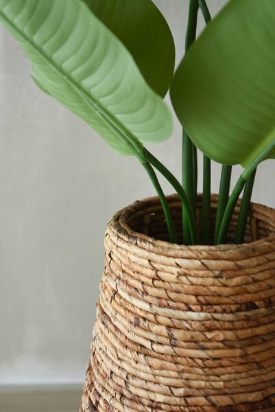 Pokojový květináč ROTA, vodní hyacint, průměr 35 cm, natur