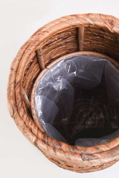 Pokojový květináč ROTA, vodní hyacint, průměr 35 cm, natur