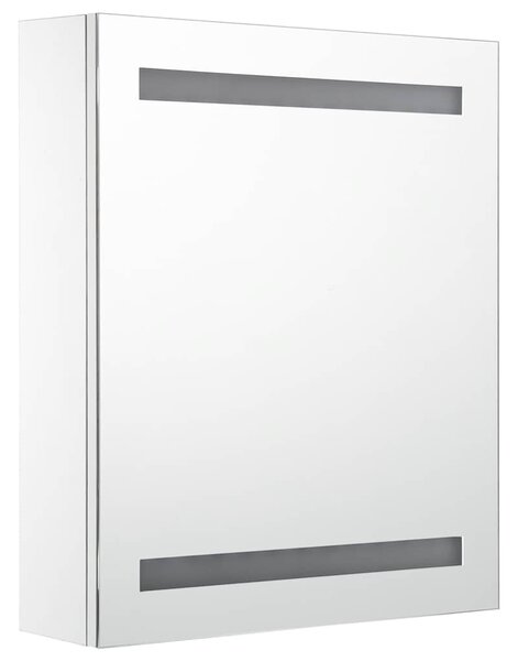 LED koupelnová skříňka se zrcadlem 50 x 13,5 x 60 cm 285115