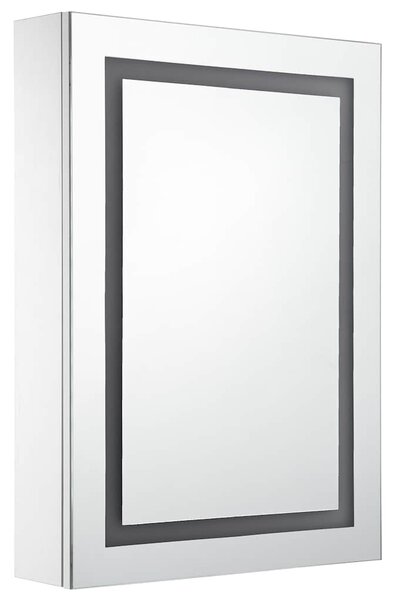 LED koupelnová skříňka se zrcadlem 50 x 13 x 70 cm 285116