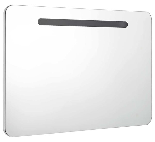 LED koupelnová skříňka se zrcadlem 80 x 9,5 x 55 cm 285120