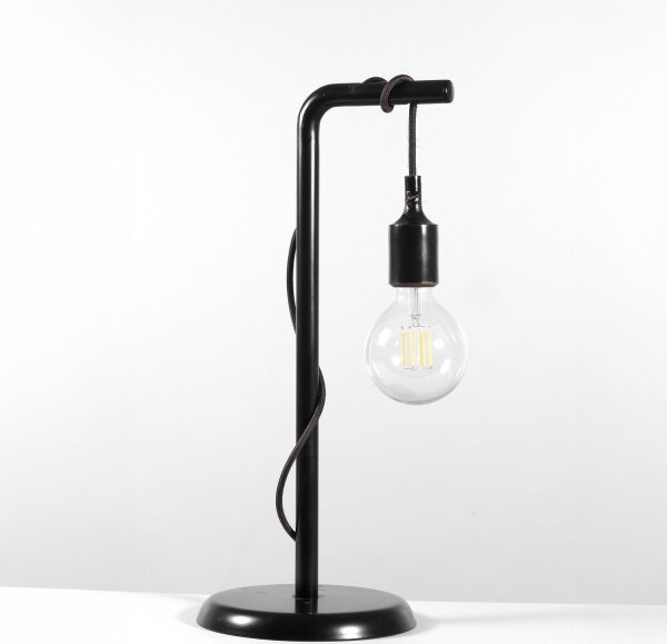 ONLI - Stolní lampa WIRE 1xE27/15W/230V 50 cm černá