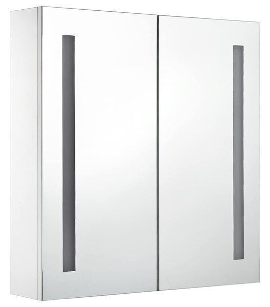 LED koupelnová skříňka se zrcadlem 60 x 14 x 62 cm 285125
