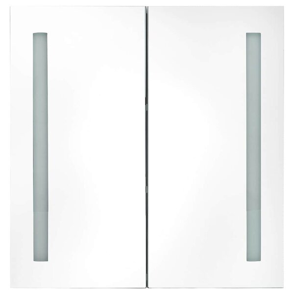 LED koupelnová skříňka se zrcadlem 60 x 14 x 62 cm 285125